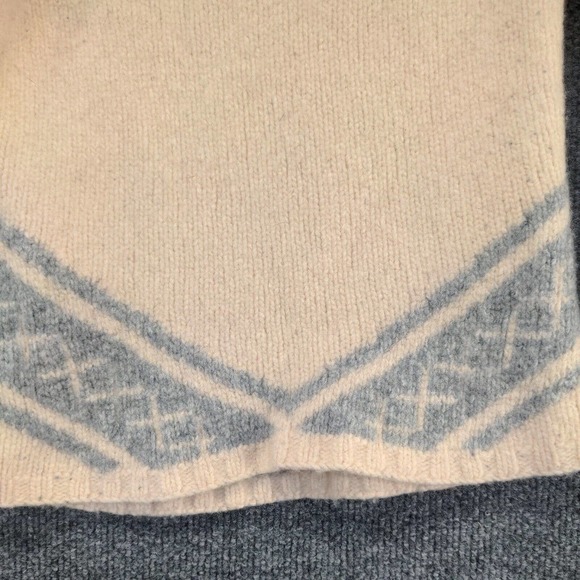 J. Crew With Cashmere Womens Pullover Tile Knit Sweater Tan Gray Small Crew Neck - Picture 7 of 14